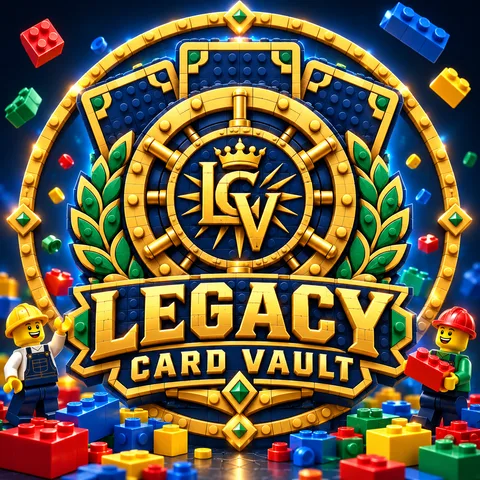Legacy Card Vault LEGO artwork